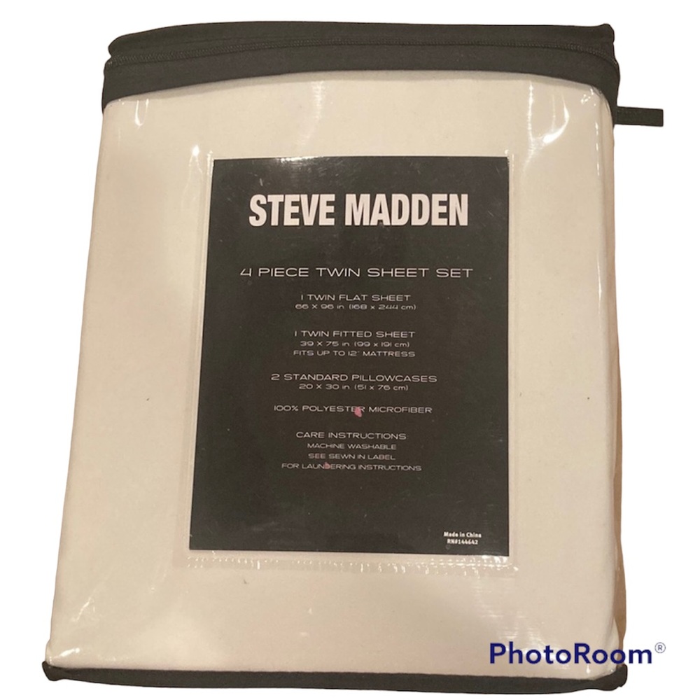 Steven Madden Twin Bedsheets